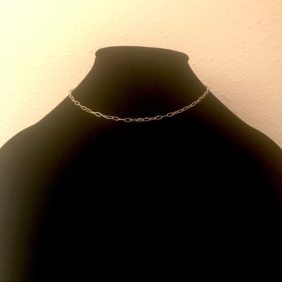 Machete Petite Oval Link 16-Inch Layering Necklace in 14K Gold Vermeil - Picture 6 of 11